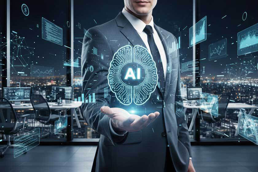 AI導入の失敗を“成功のデータ”に変える再構築戦略を持つビジネスパーソンのイメージ