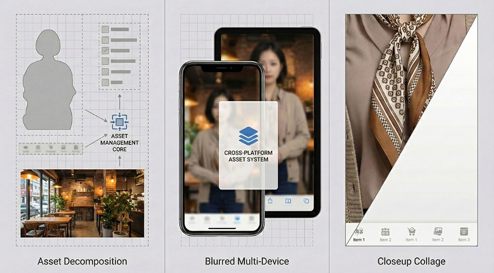 横断活用（Web／アプリ）のイメージ